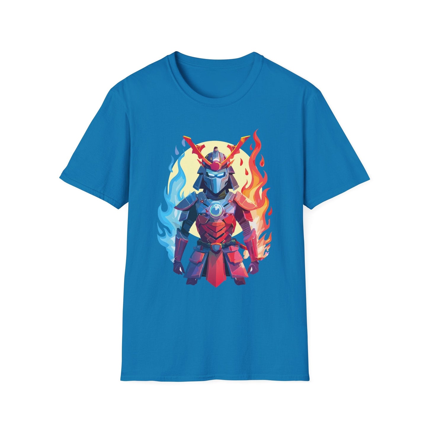 Samurai Shirt Unisex T Shirt Softstyle Ring Spun Cotton Gildan 64000 100 Percent Cotton Tee