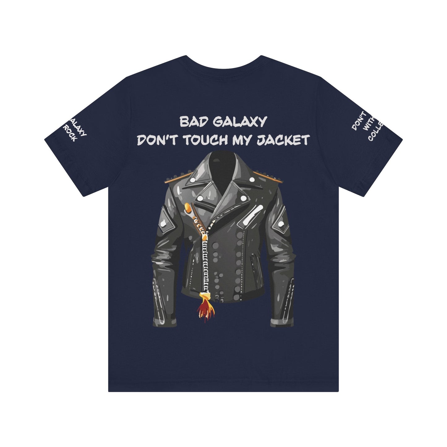 Punk Rock Tee Shirt 100 Percent Cotton Made To Order From Bad Galaxy Eco Friendly Inks USA