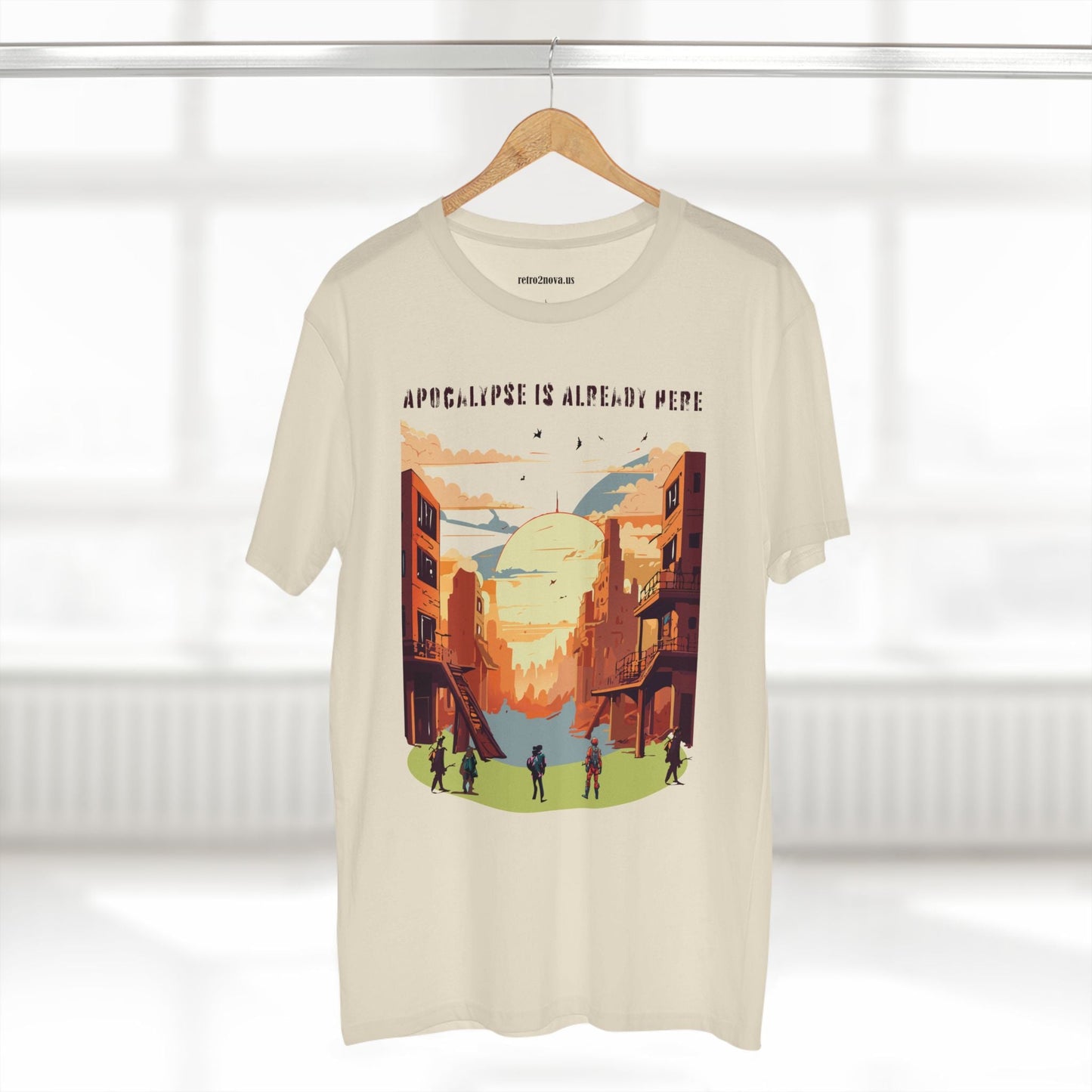 Cataclysm Doomsday Shirt Unisex Premium Cotton Tee Original Art Design Retro2Nova