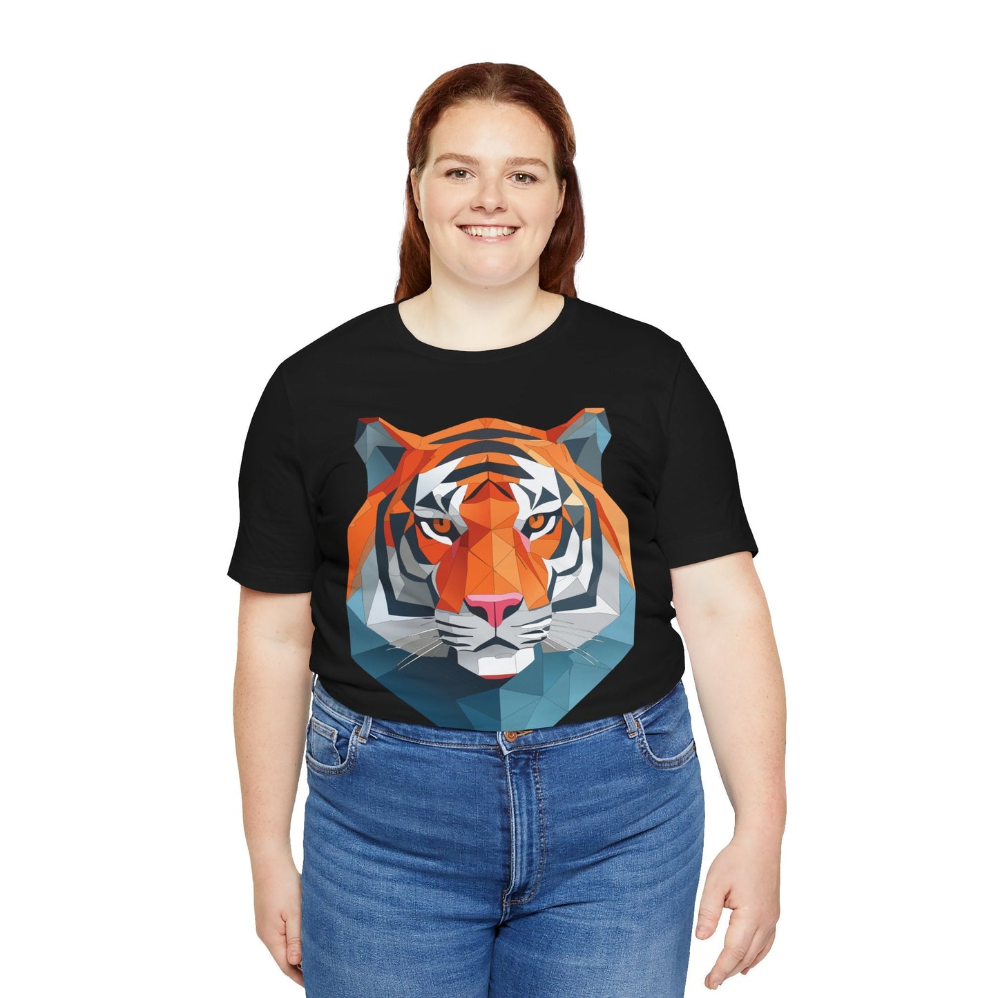 Unisex Animal Artwork Tee Shirt With Wild Animals Design For Everyday Wear And Comfort