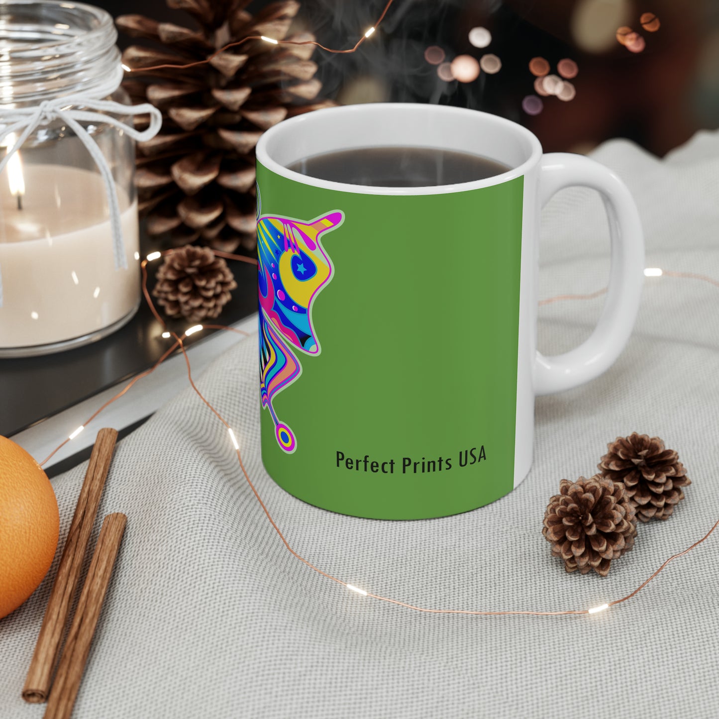 Coffee & Tea Mug with Butterfly print