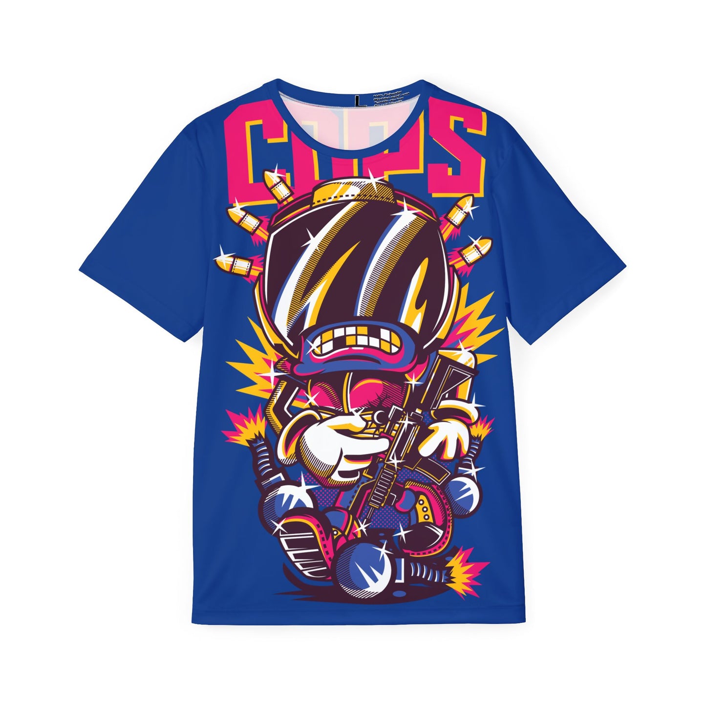 Be8 Fun Graphic T-Shirt, Art Design Poly Shirt, All Over Print Graphic Tee, Funny Print T-Shirt, Funny Cartoon Tee