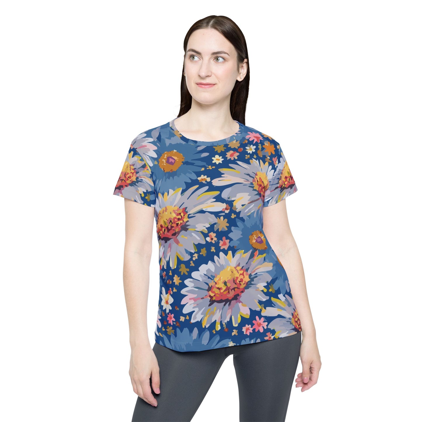 Floral Print Shirt, Shirt with Flowers