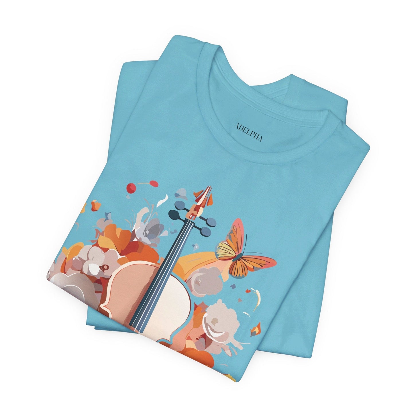 Adelpha Premium Vintage Inspired Graphic T Shirt Unisex Short Sleeve Art Design Tee