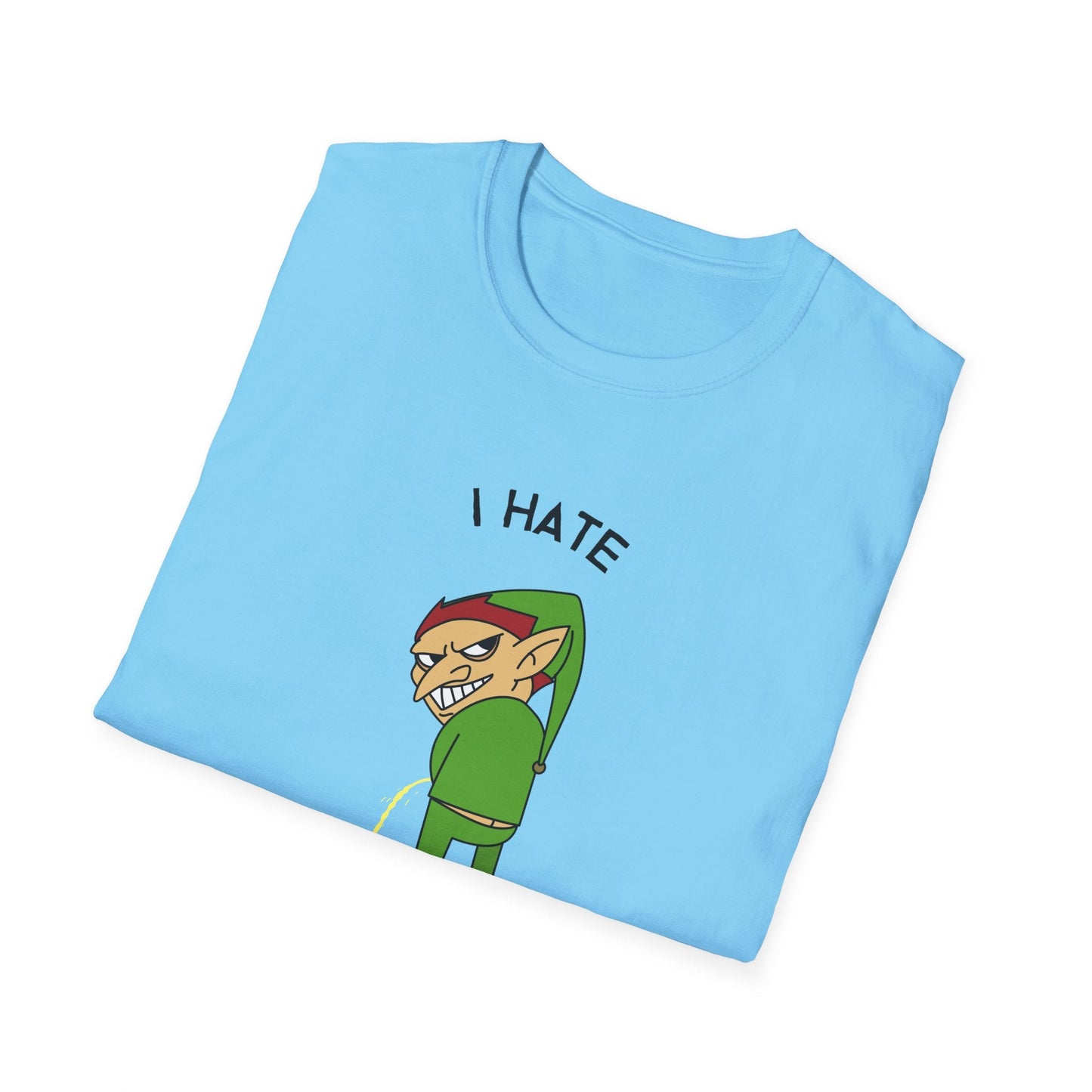 Unisex Easter T Shirt With Art Design Softstyle 100 Percent Ring Spun Cotton Lightweight Tee