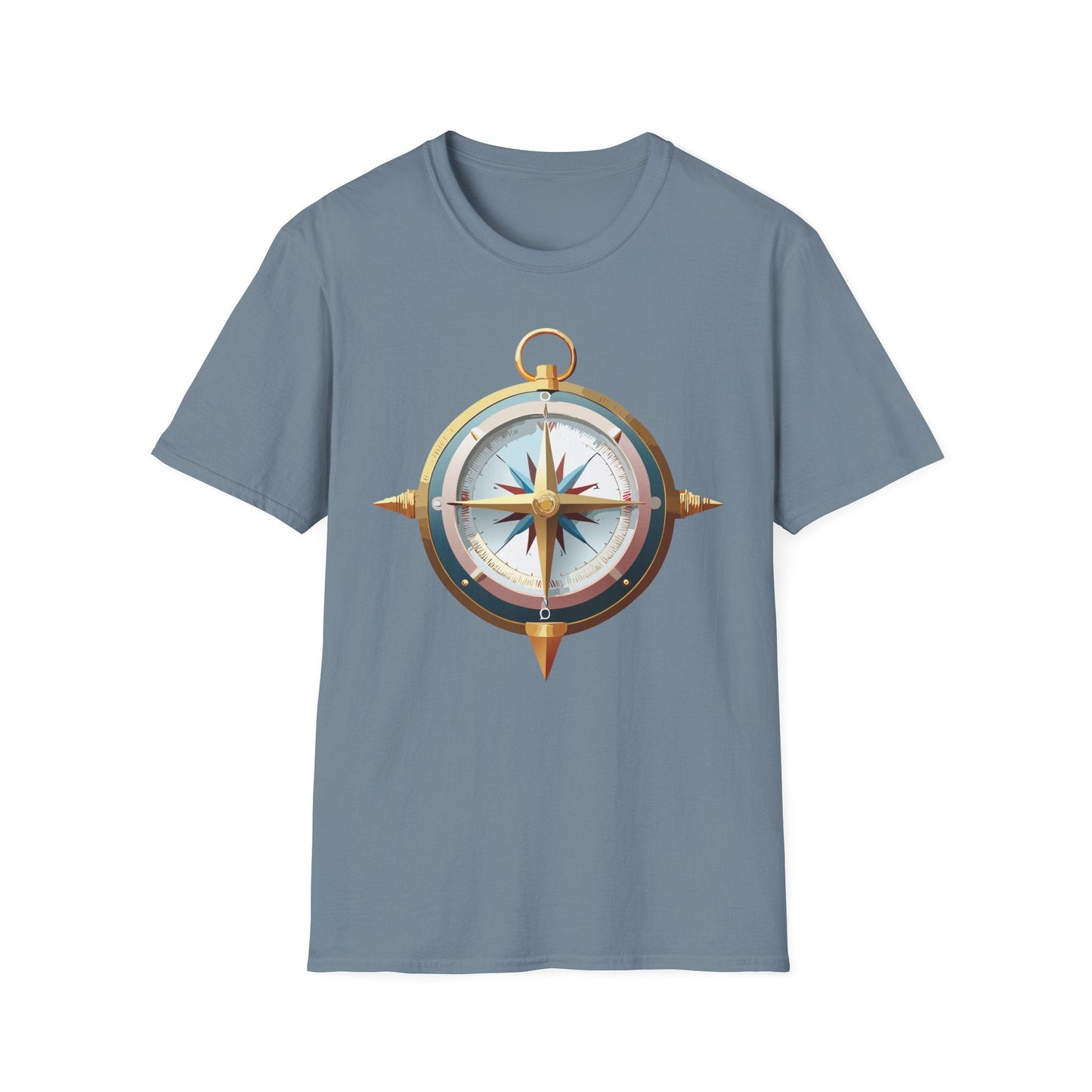 Compass Navigator Graphic Tee Unisex 100 Cotton 30