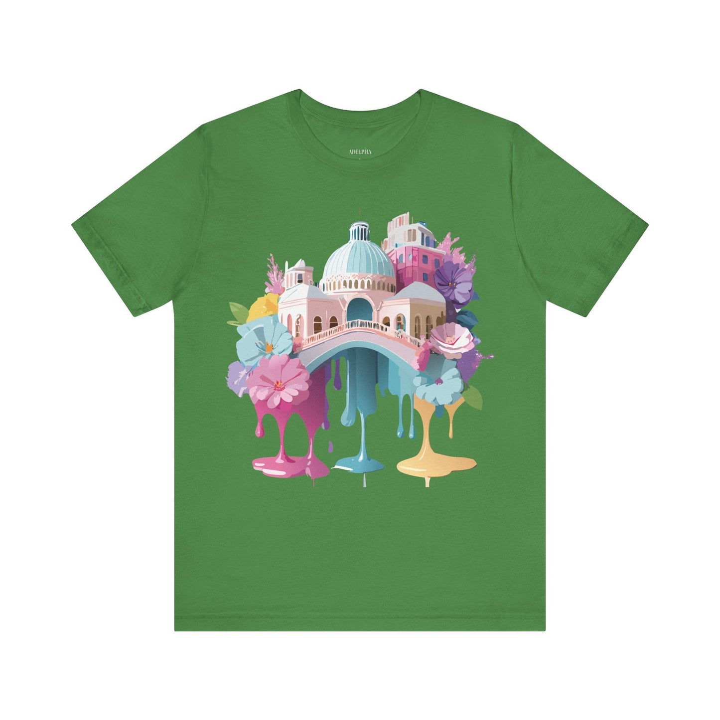 Venice Tourist Graphic Tee Unisex Jersey Short Sleeve Vintage Inspired Artwork Adelpha