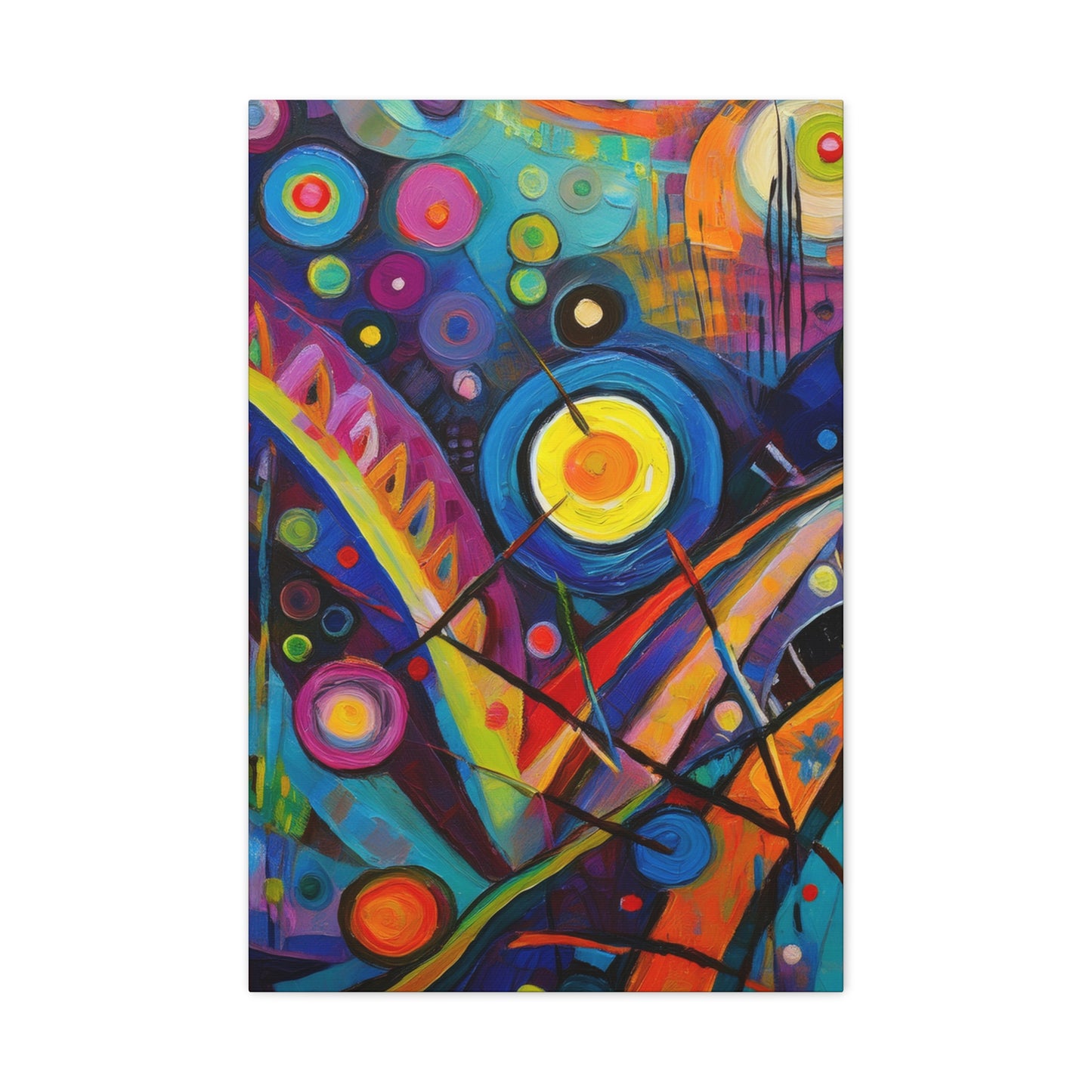 Abstract Oil Painting Print Canvas 20x24,20x30,24x30 24x32,24x36,30x40 32x48,36x48,40x60 Pine-Wood Inner Frame ABS-127