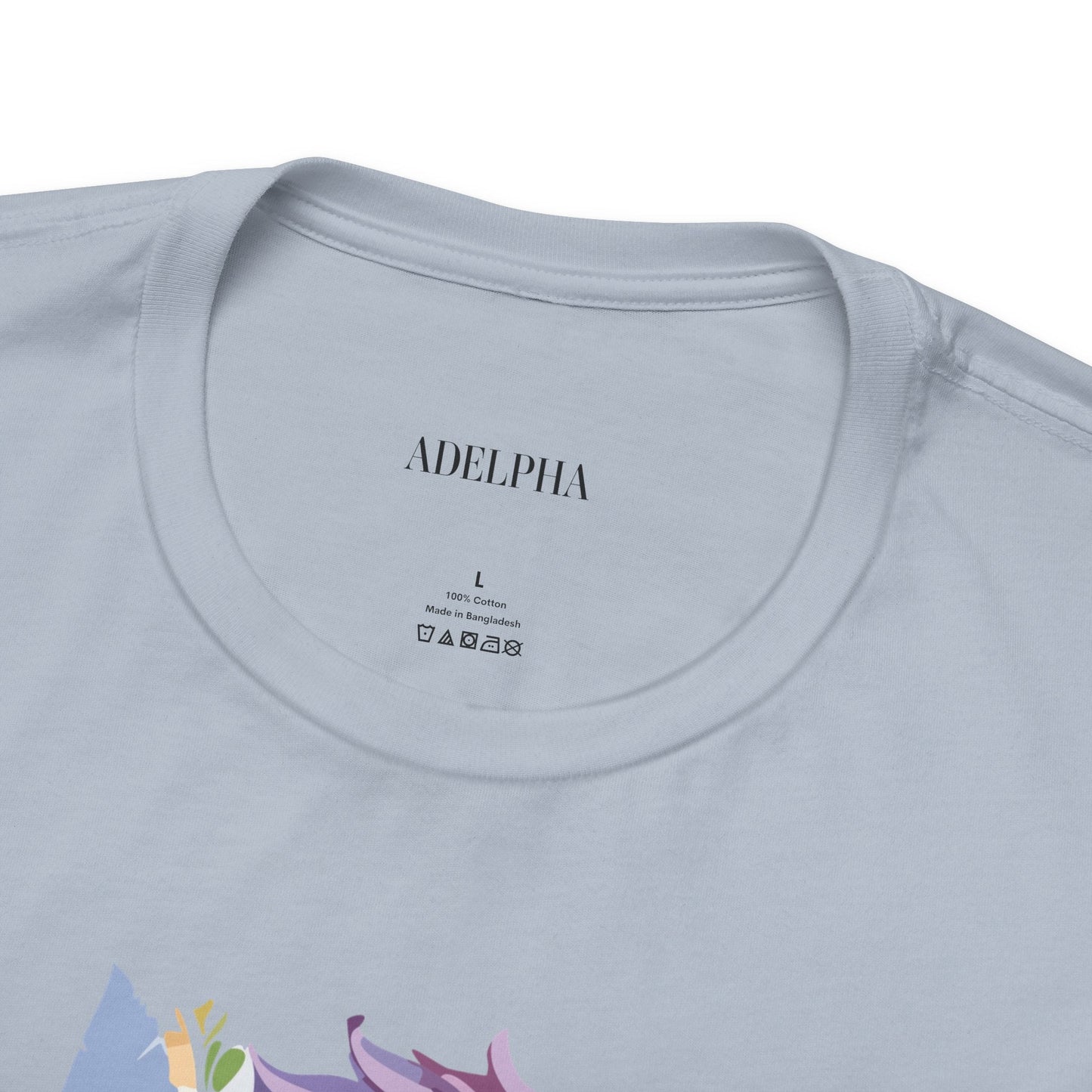 Lion Graphic Tee Unisex Short Sleeve Art Design From Adelpha Premium Vintage Inspired Tee