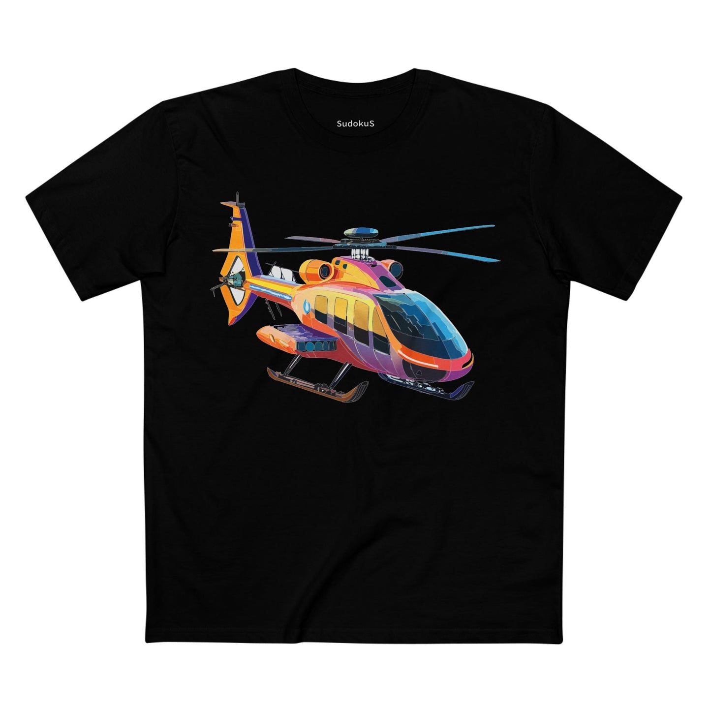 Chopper Graphic Unisex 100 Cotton Staple Tee 17