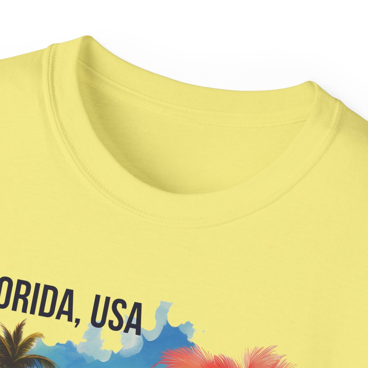 Florida Graphic Unisex Cotton T‑Shirt 1