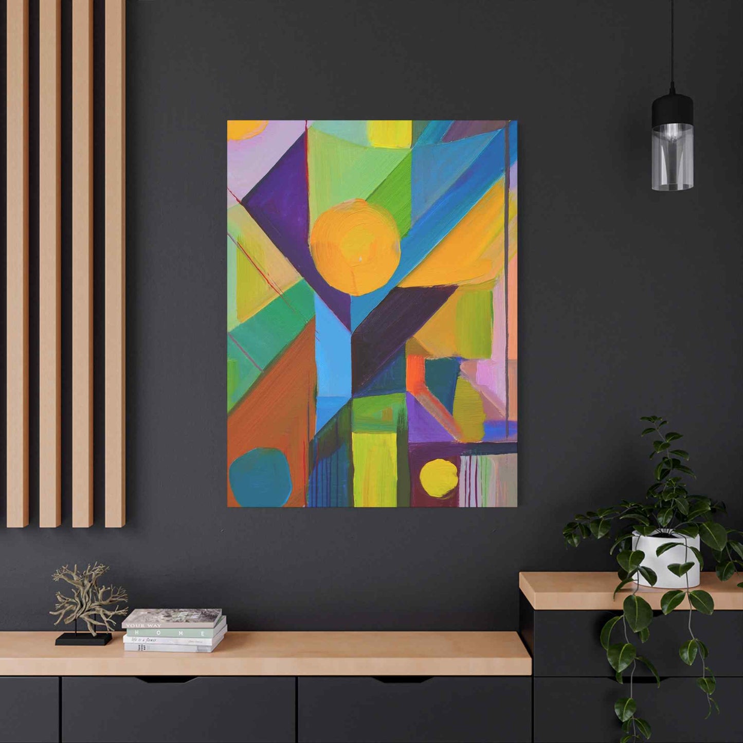 Abstract Painting Print Canvas 20x24,20x30,24x30, 24x32,24x36,30x40, 32x48,36x48,40x60 Pine-Wood Inner Frame ABS-8