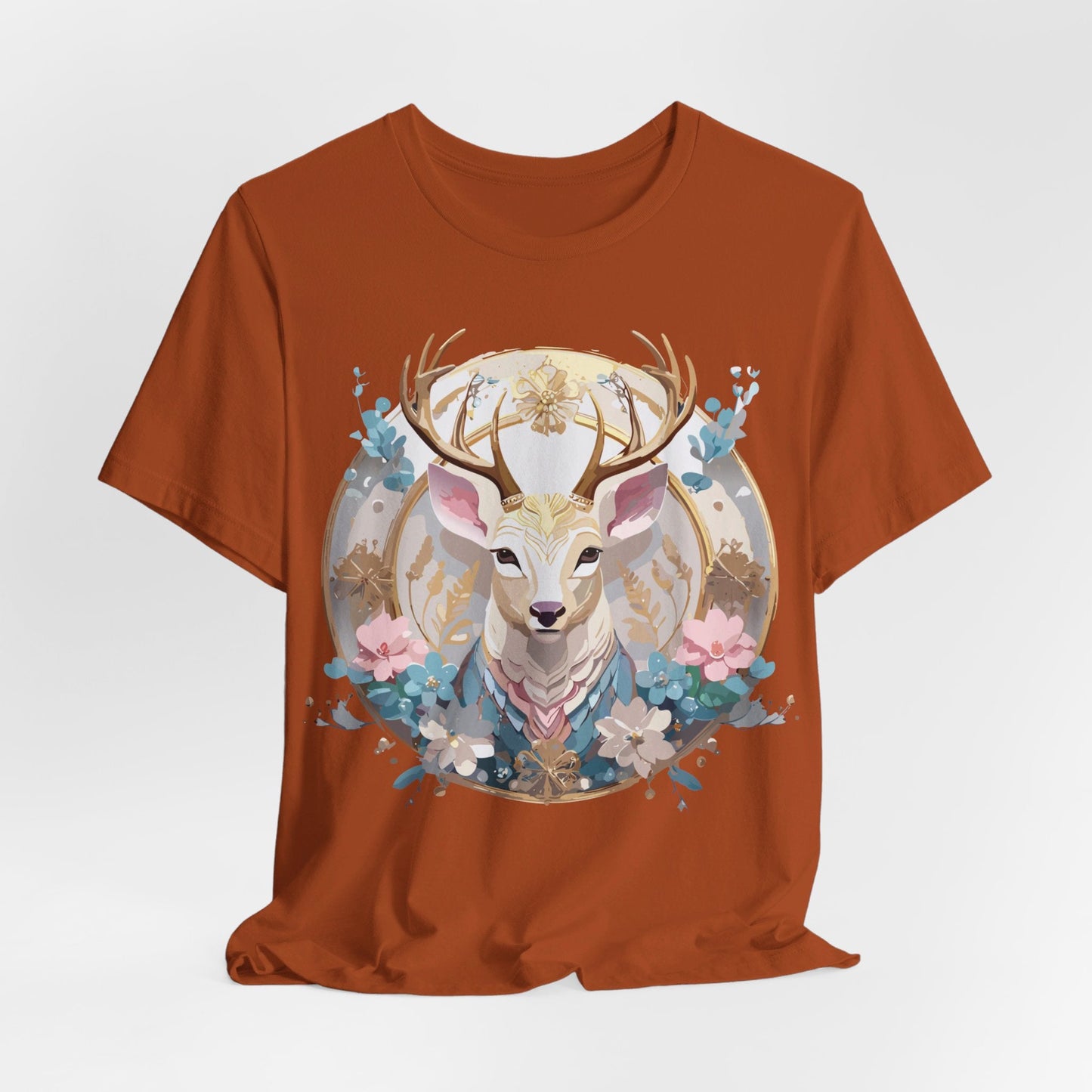 Adelpha Medallion Graphic Tee Unisex Short Sleeve Vintage Inspired Premium Art Design