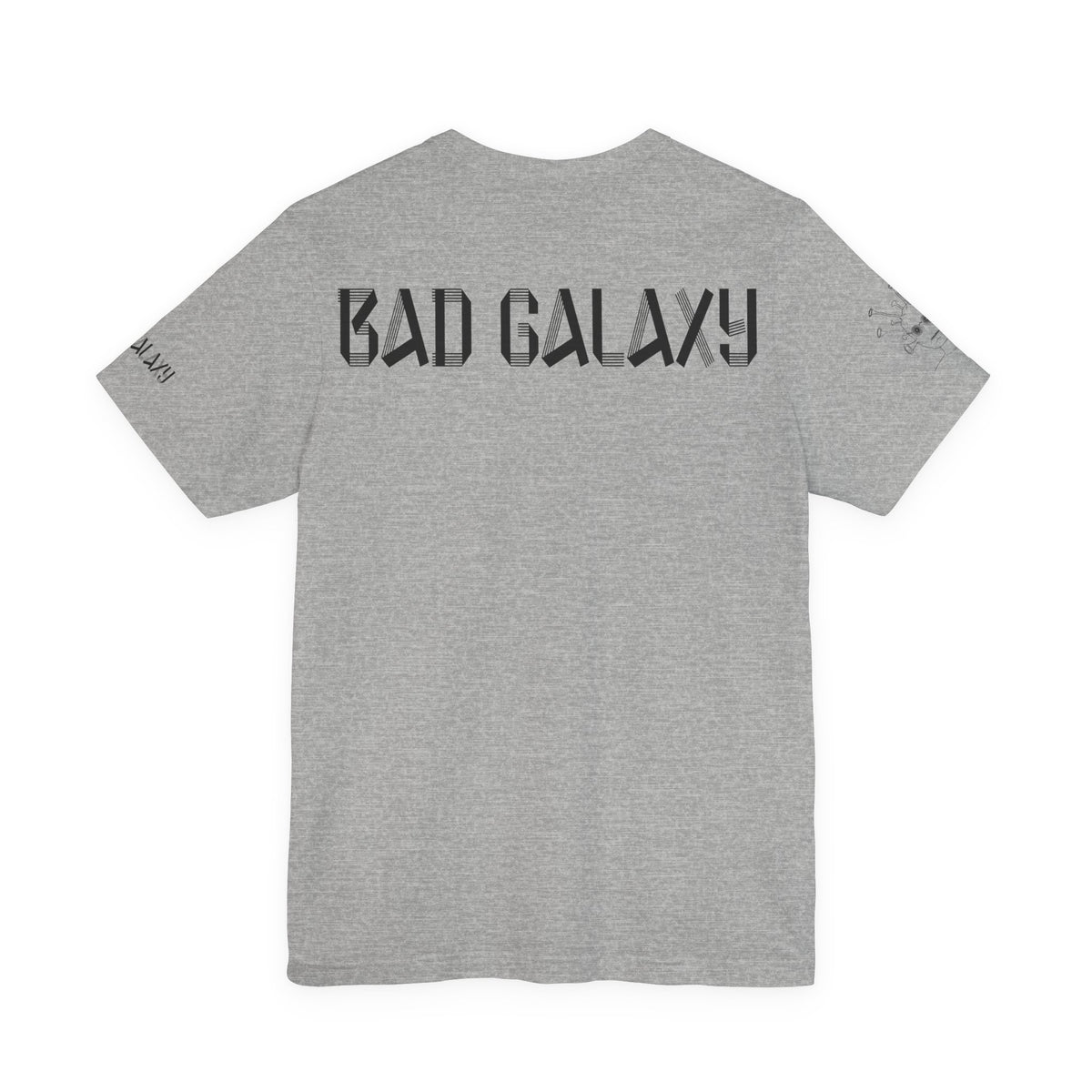 Alien Graphic Unisex Cotton Bella+Canvas Tee with Art Design b54