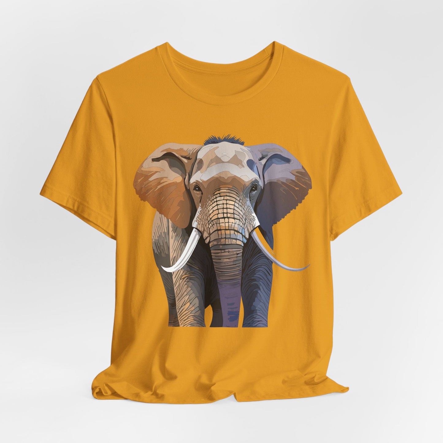 Unisex Animal Art Design Tee Shirt With Wildlife Animals Short Sleeve Everyday Comfort