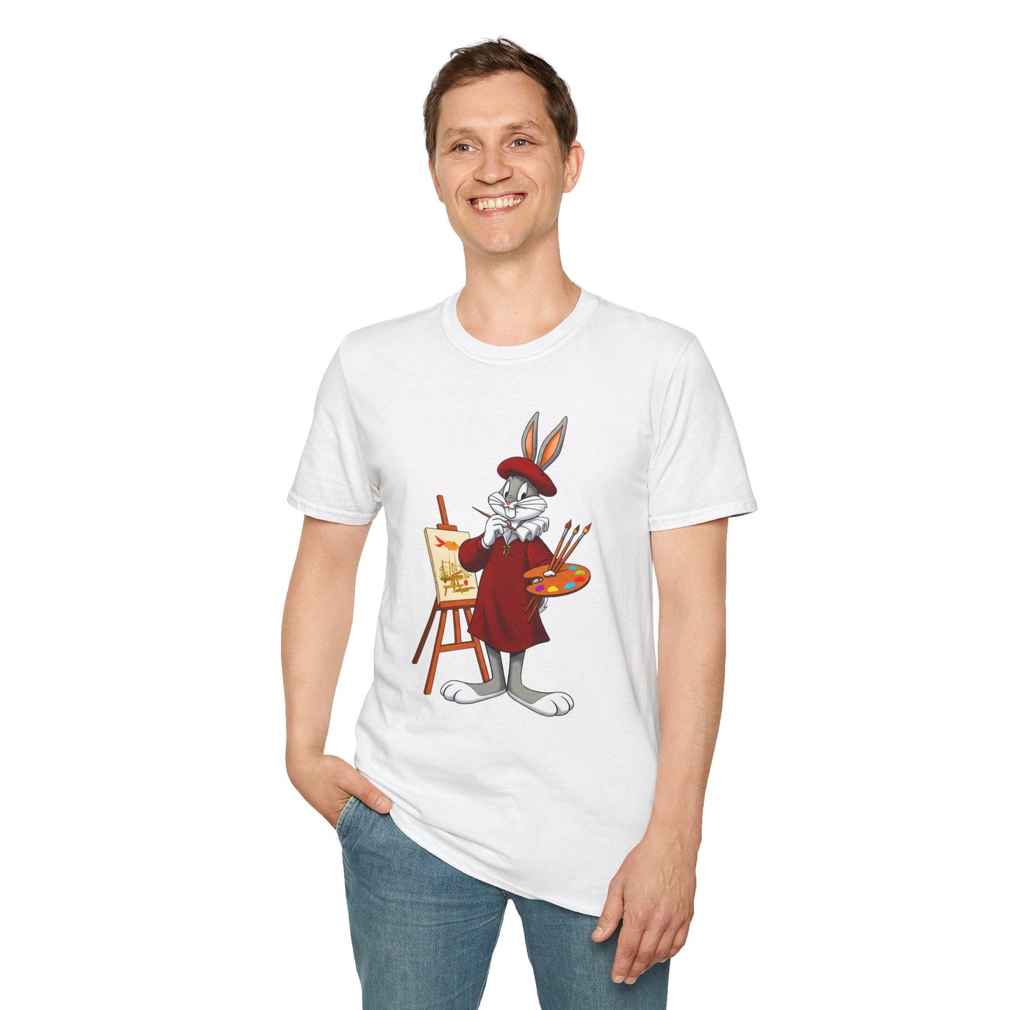 Bugs Bunny Cartoon Shirt Unisex Tee Shirt With Classic Animation Design Graphic Artwork