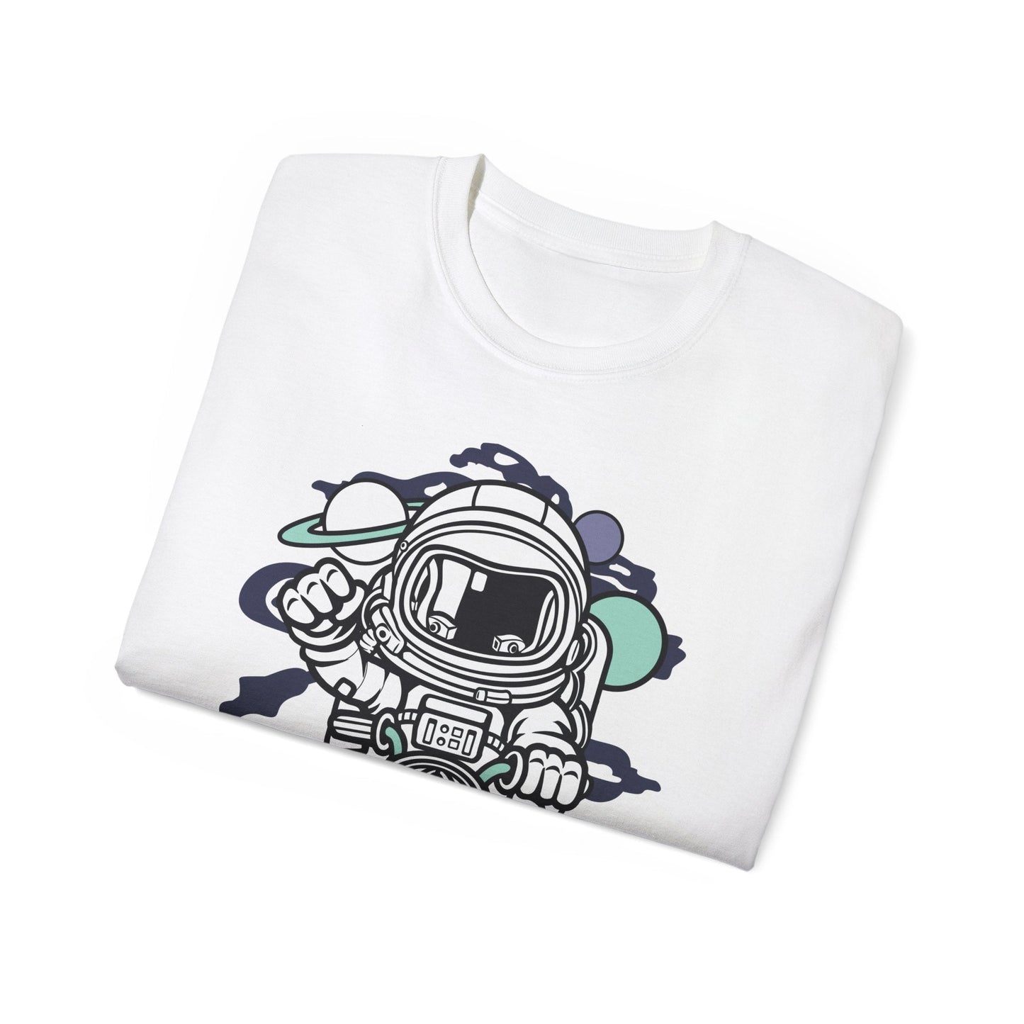 Astronaut Graphic Unisex 100 Cotton Tee 4