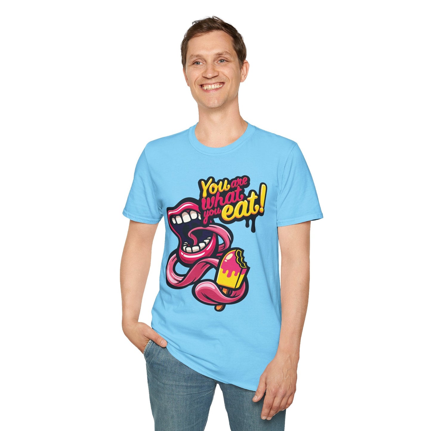 Cartoon T Shirt Animation T Shirt Funny Tee Shirt Unisex Softstyle Cotton Tee Premium