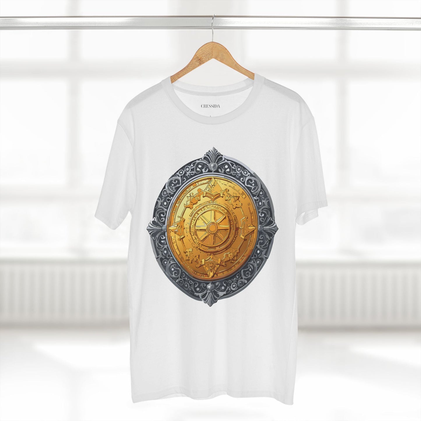 Antique Gold Coin Graphic Design T-Shirt Unisex 100 Cotton With Golden Print Artwork Tee 10