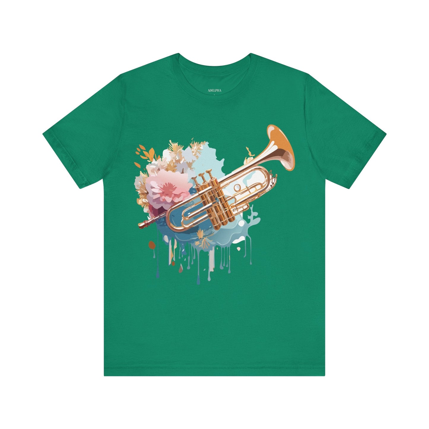 Unisex Graphic T Shirt Adelpha Music Tee Vintage Inspired Art Design Short Sleeve