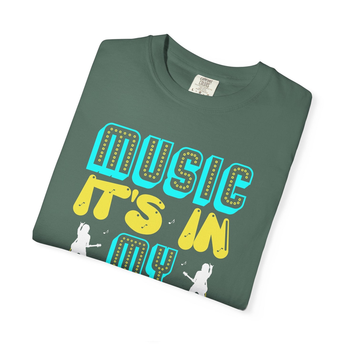 Music Graphic Design Unisex Cotton T-shirt 074
