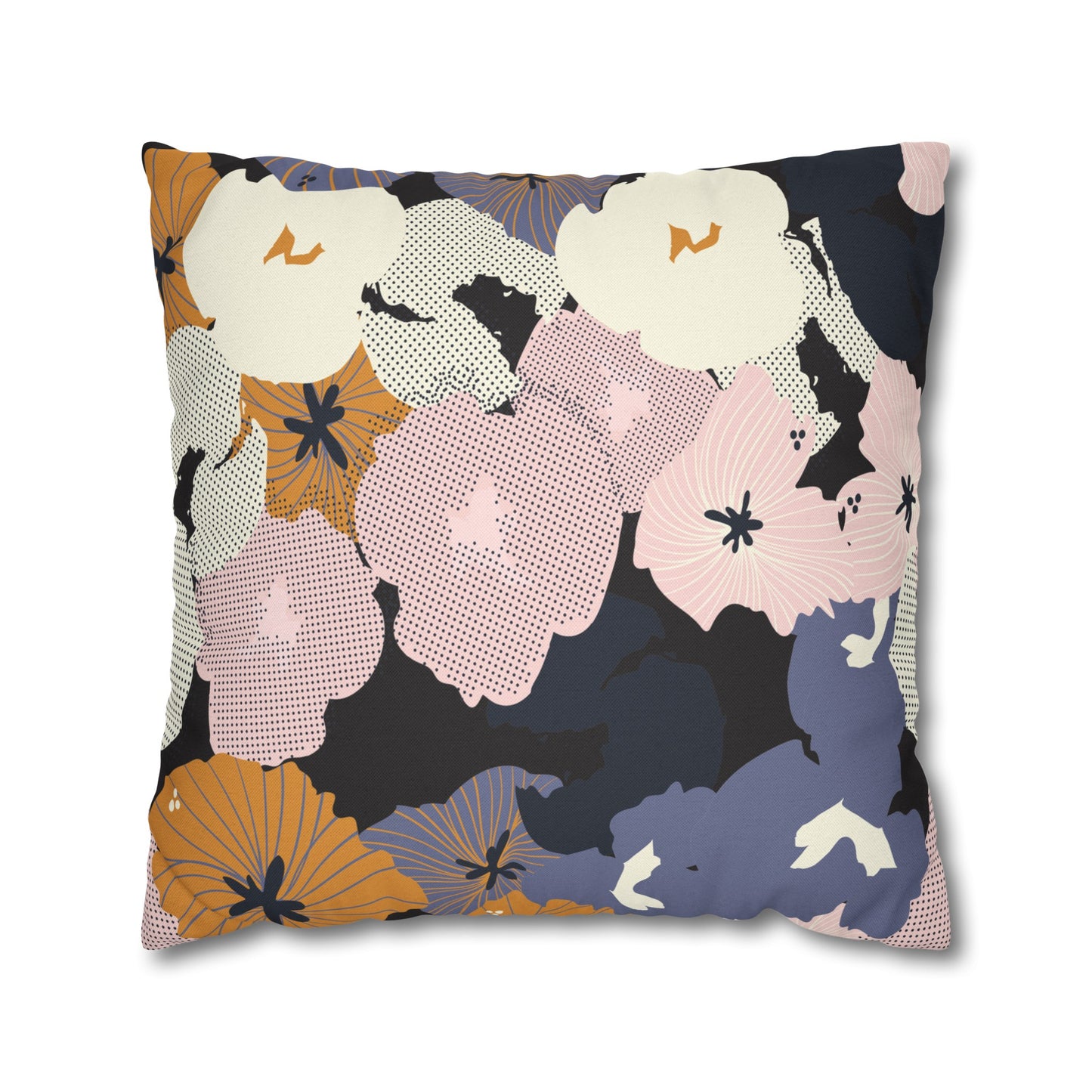 Floral Poly Pillowcase