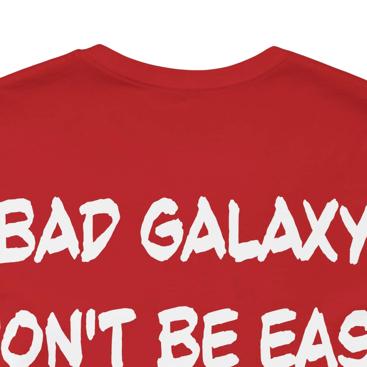 Funny Dog Tee Shirt From Bad Galaxy 100 Percent Cotton Made In USA Eco Friendly Inks