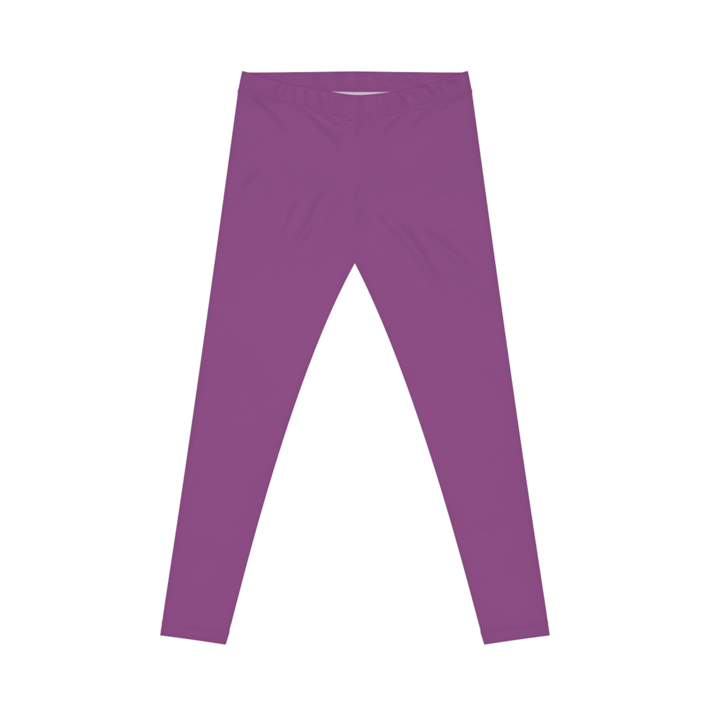 Grape Soda Color Women's Poly-Span Casual Leggings XS-2XL