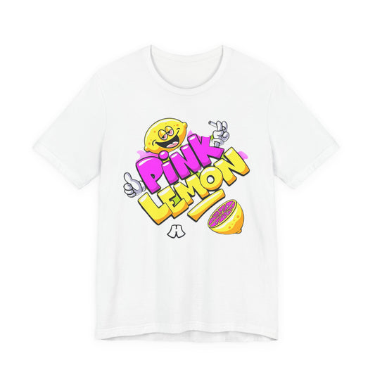 Lemon Graphic Tee, Graphic T-Shirt, Funny Lemon Shirt, Cute Cartoon Tees, Art T-Shirt, Art Design Tees