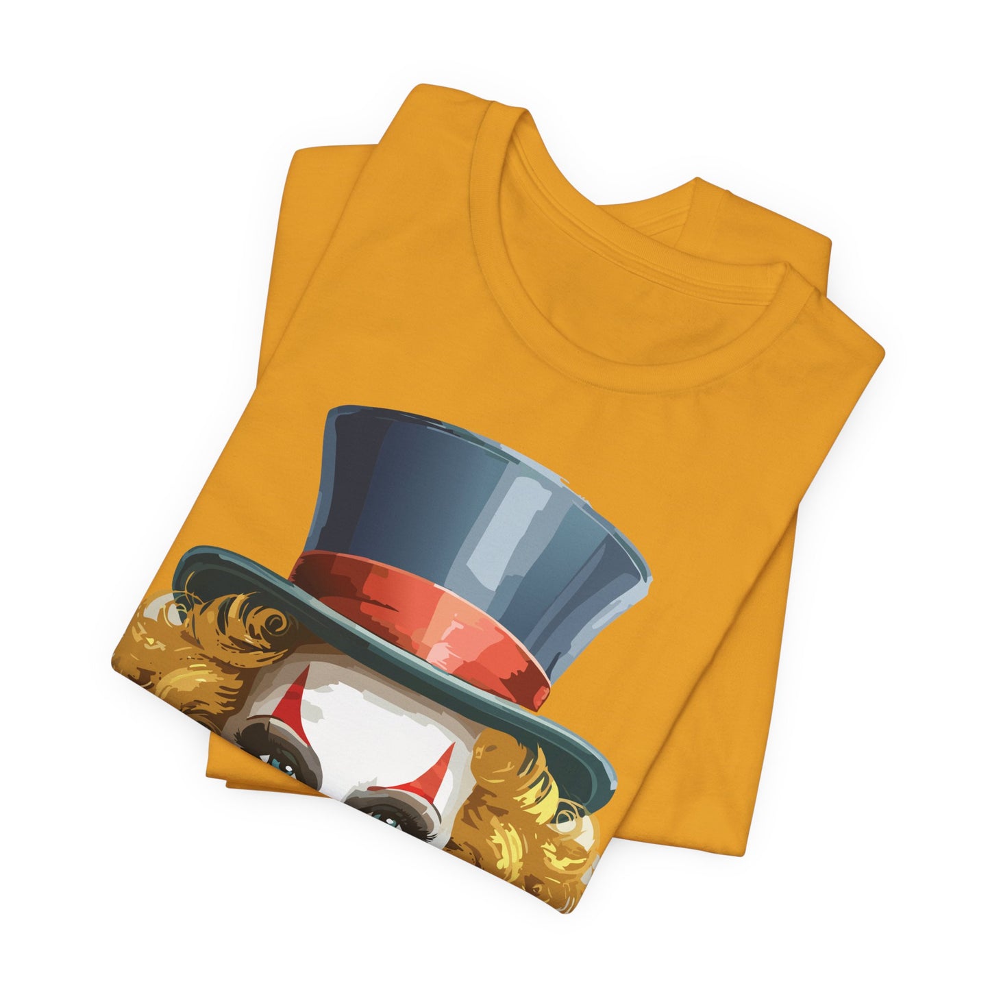 Clown Shirt, Funny Shirt, T-Shirt with Clown, Funny Art Design Tee, Circus Tees, Circus T-Shirt, Unisex Humor Wear 11