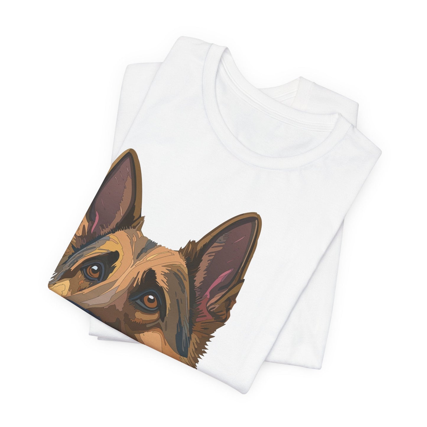Unisex Animal Shirt With Art Design Tee Wild Animals Print Short Sleeve Comfort Tee