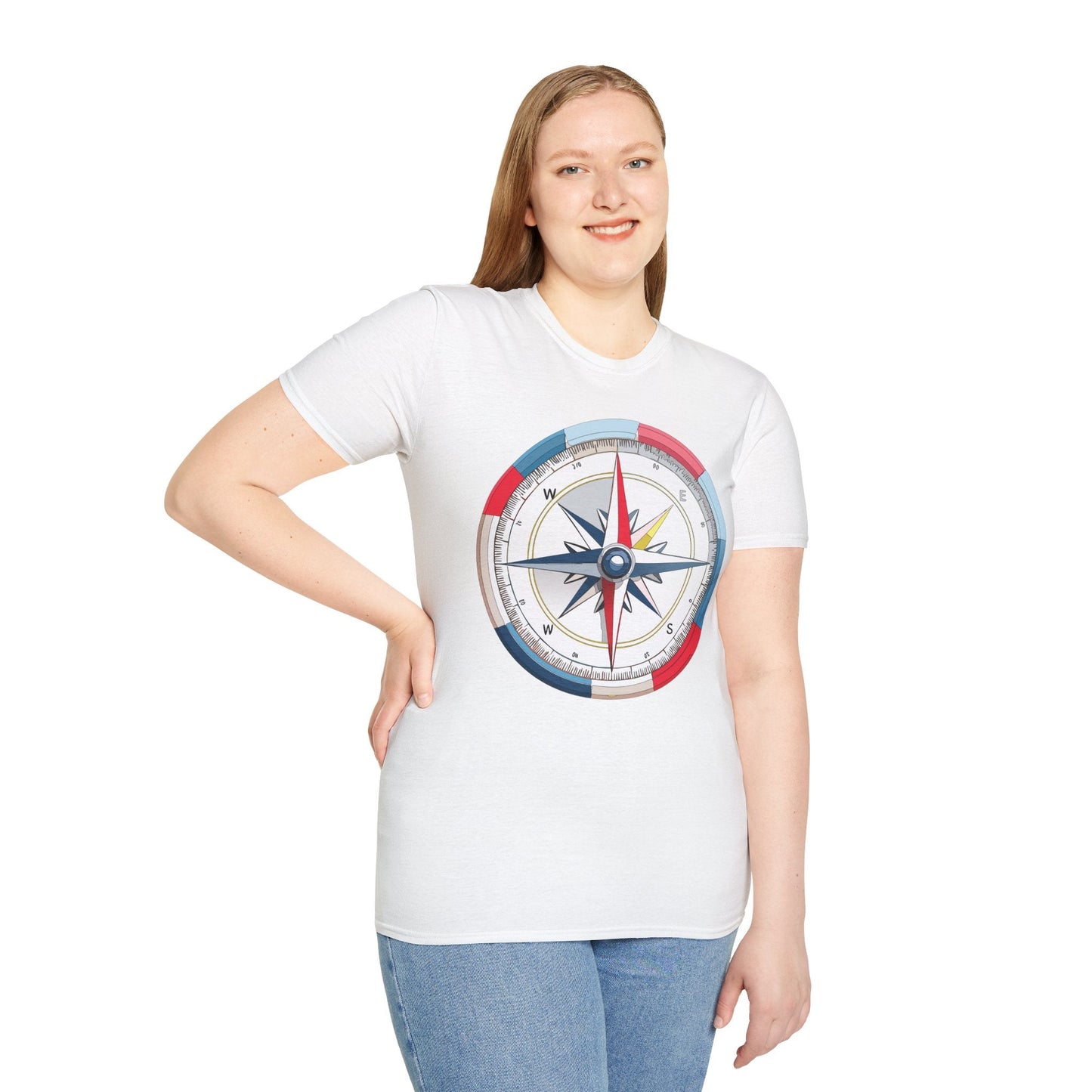Compass Navigator Graphic Tee Unisex 100 Cotton 2