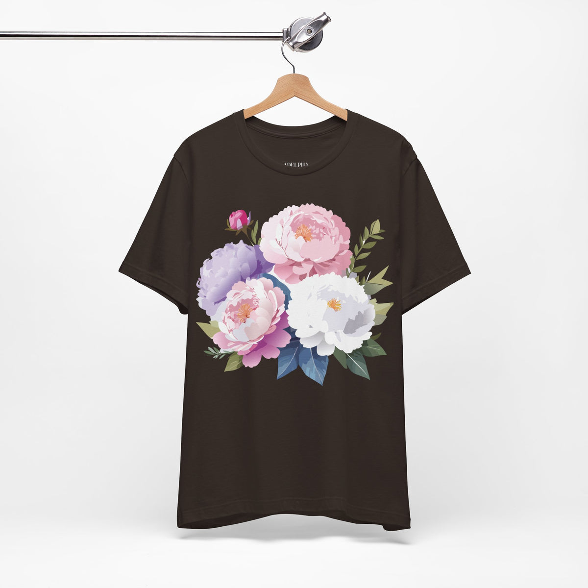 Floral Graphic Tee Shirt - Bella+Canvas Unisex 100 Cotton 36