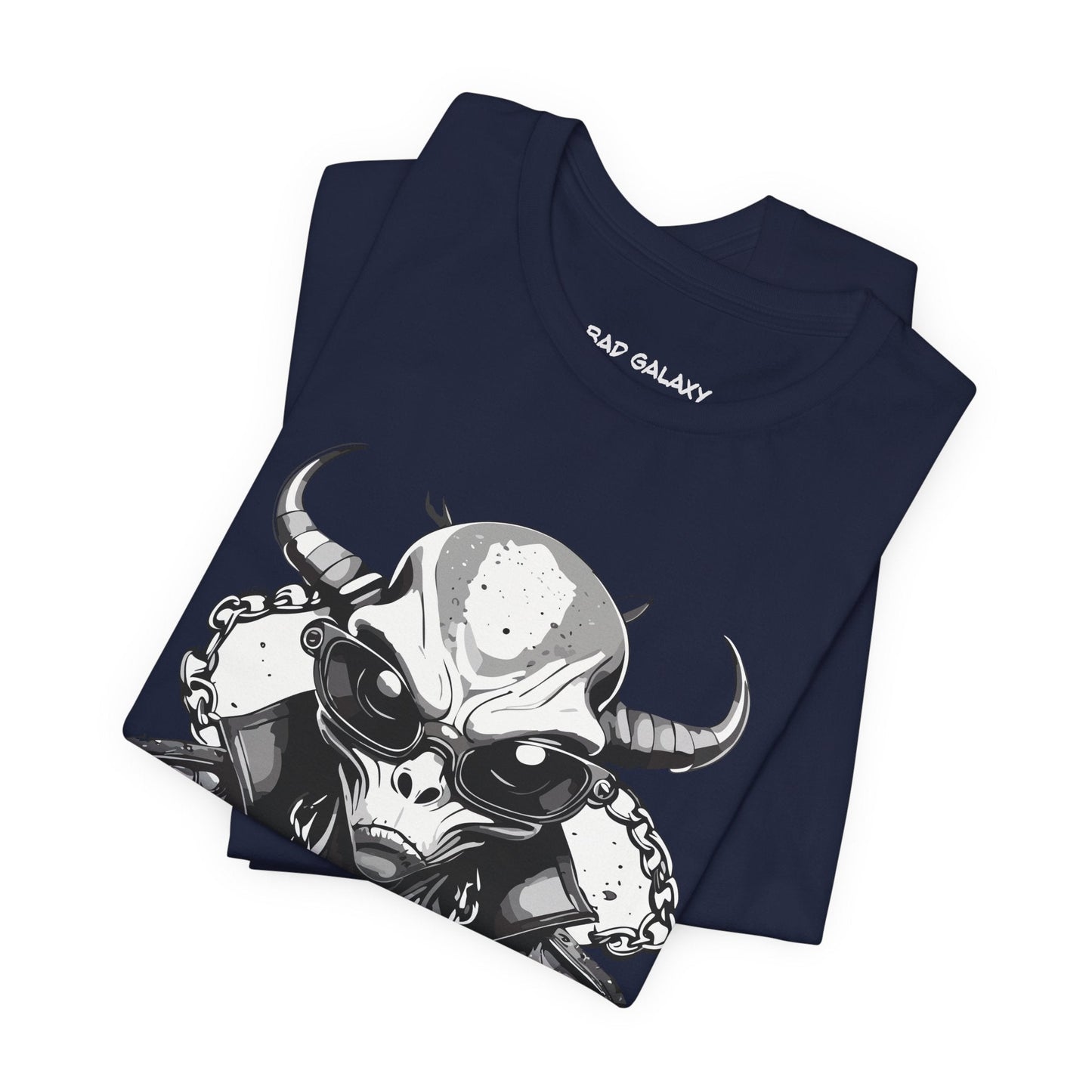 Alien Tee Shirt From Bad Galaxy 100 Cotton Made To Order With Eco Friendly Inks Free Shipping