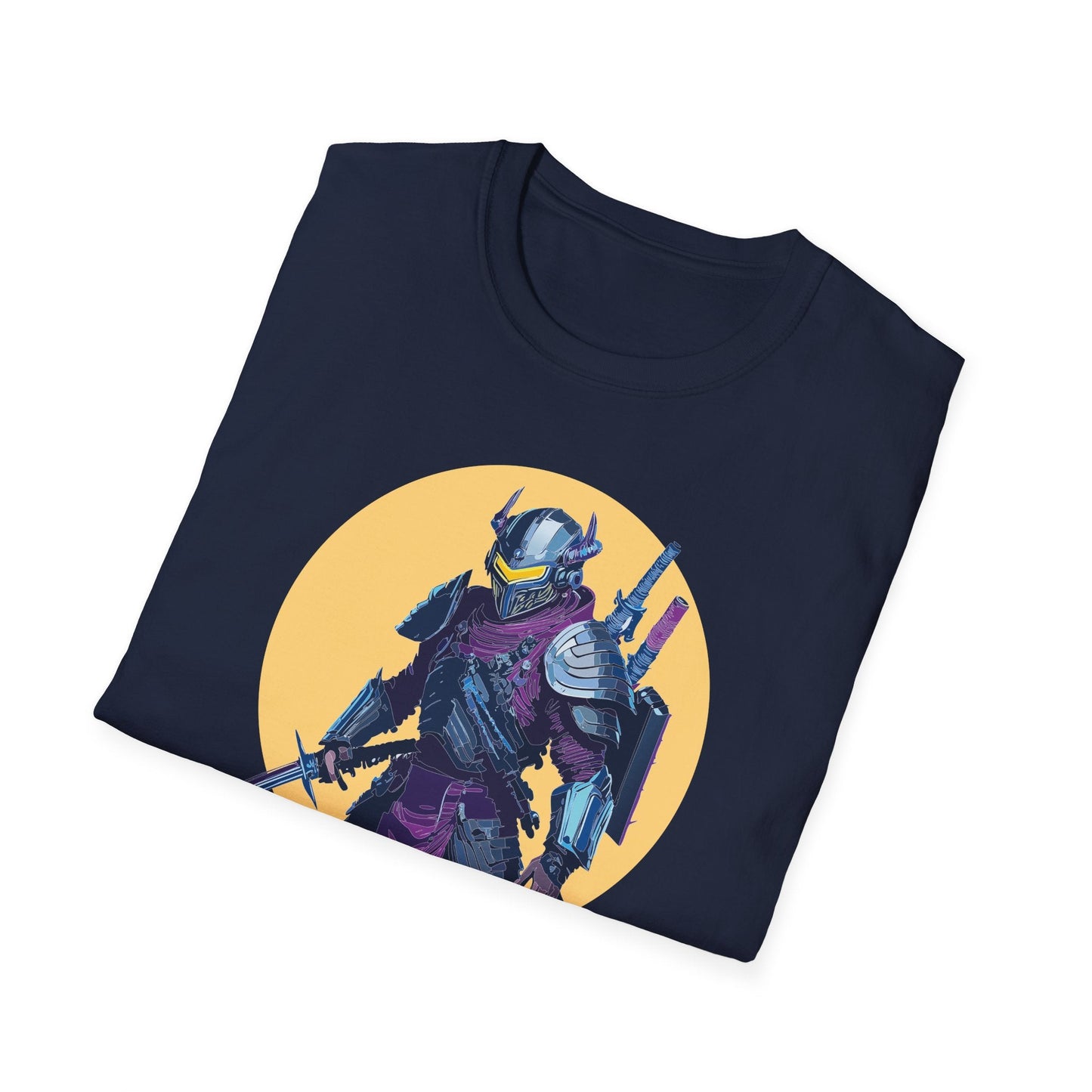 Samurai Shirt Unisex T Shirt Softstyle Gildan 64000 Cotton Tee Breathable Comfortable