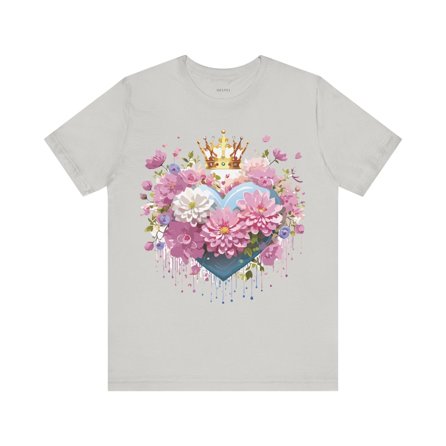 Valentine Shirts Unisex Graphic T Shirt From Adelpha Vintage Inspired Artwork Short Sleeve Tee