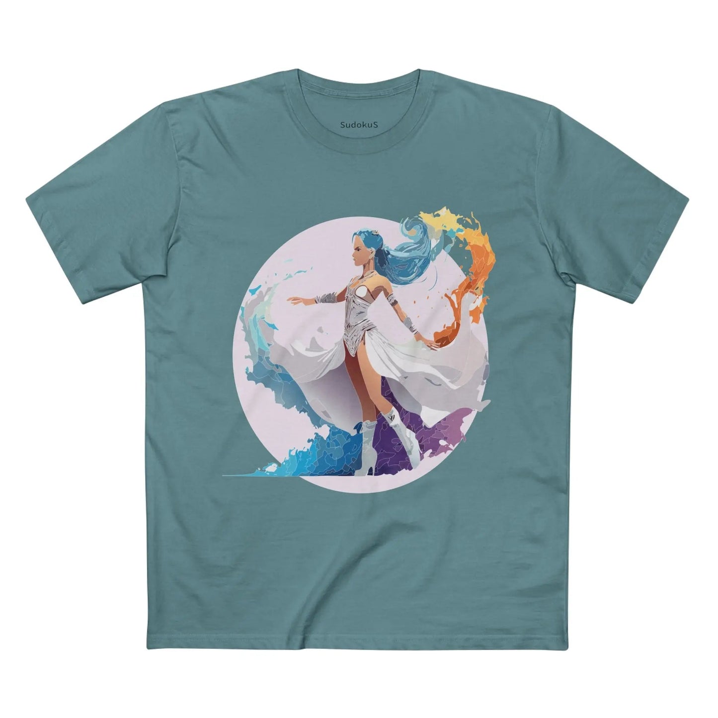 Dancer Graphic Unisex 100 Cotton Staple Tee 15
