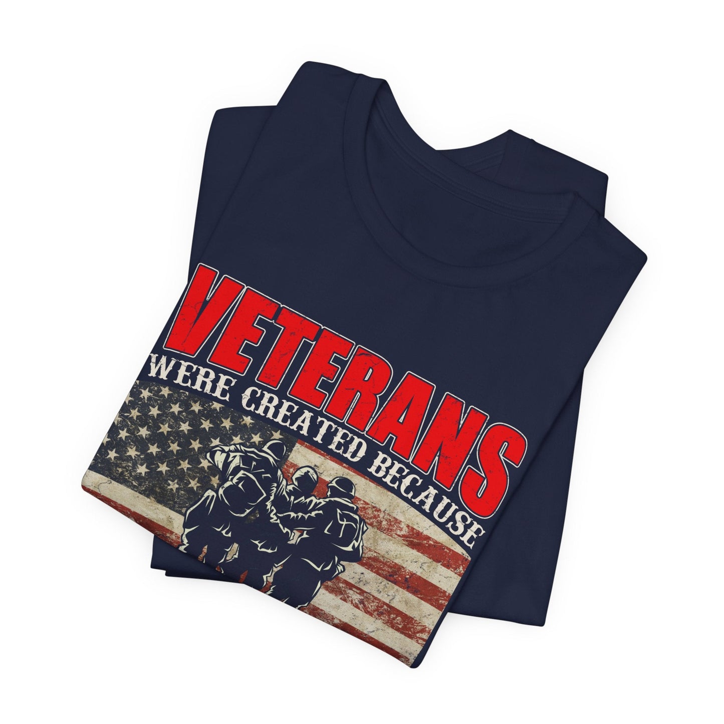 Army Veteran Patriotic Graphic Design Unisex Cotton T-Shirt v41