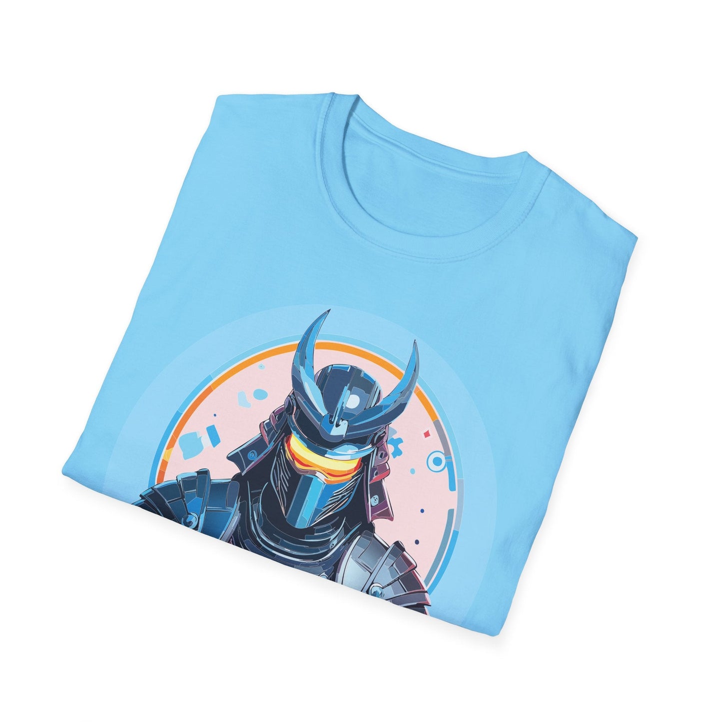 Samurai T Shirt Unisex Softstyle 64000 Tee Lightweight Comfortable 100 Percent Ring Spun Cotton