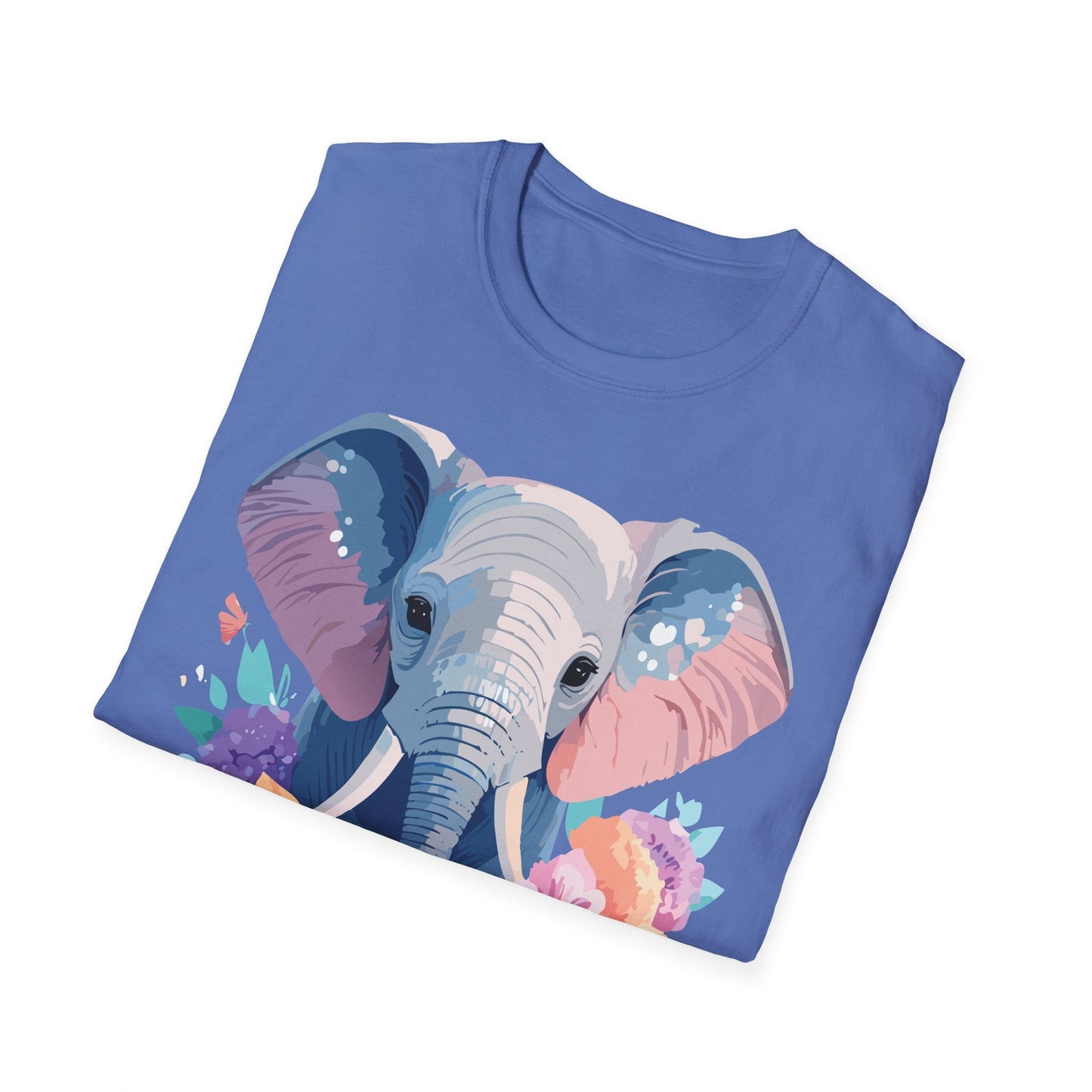 Elephant Graphic T Shirt Unisex Softstyle 64000 Cotton Animals T Shirt For Adults Premium