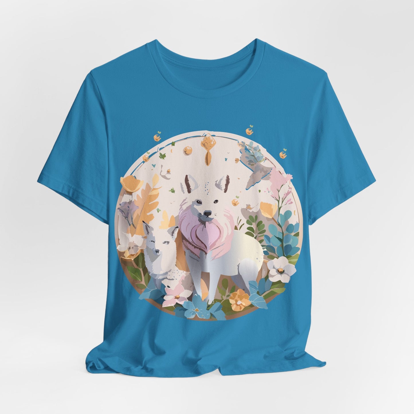 Adelpha Graphic Tee Unisex Short Sleeve Shirt With Vintage Art Design For Everyday Wear