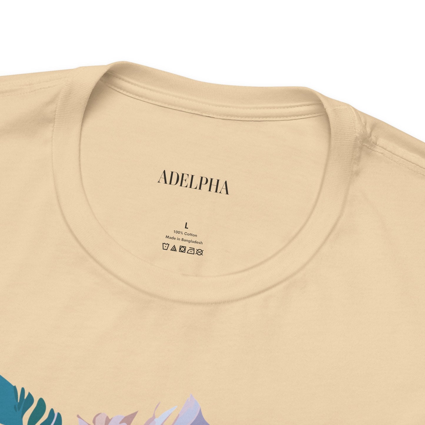 Lion Graphic Tee Unisex Short Sleeve Shirt With Vintage Inspired Artwork By Adelpha