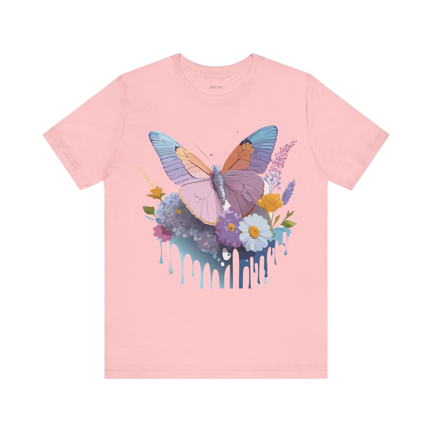 Butterfly Graphic Tee Unisex Vintage Inspired Artwork Adelpha