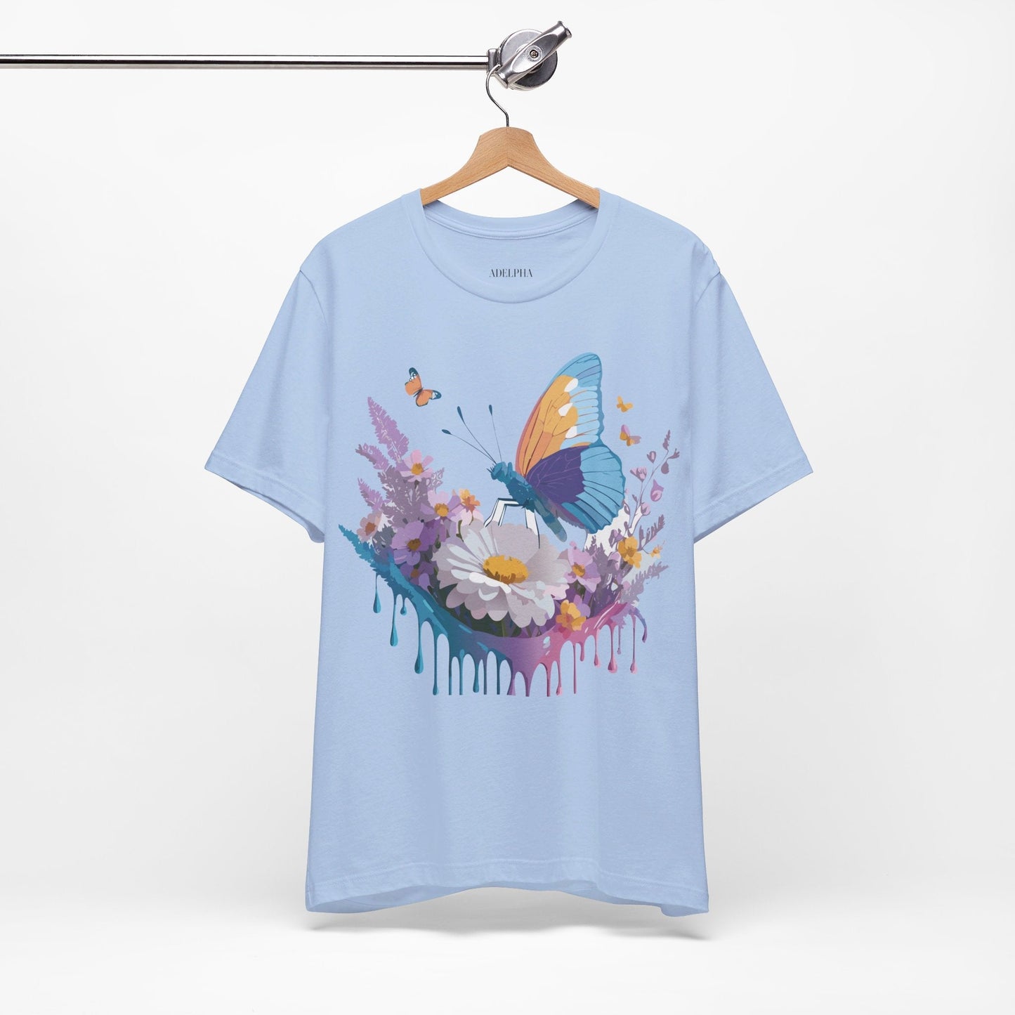Butterfly Graphic Tee From Adelpha Art Design Unisex Jersey Short Sleeve Shirt