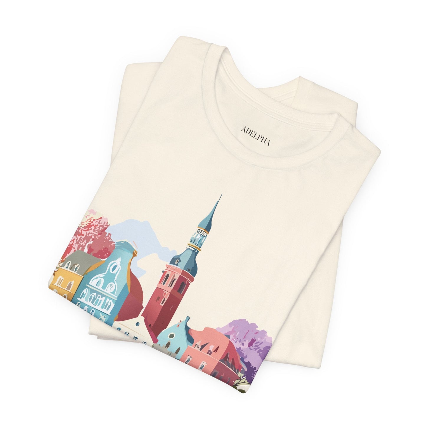 Germany Tourist Shirt Unisex Graphic Tee With Vintage Adelpha Artwork Short Sleeve