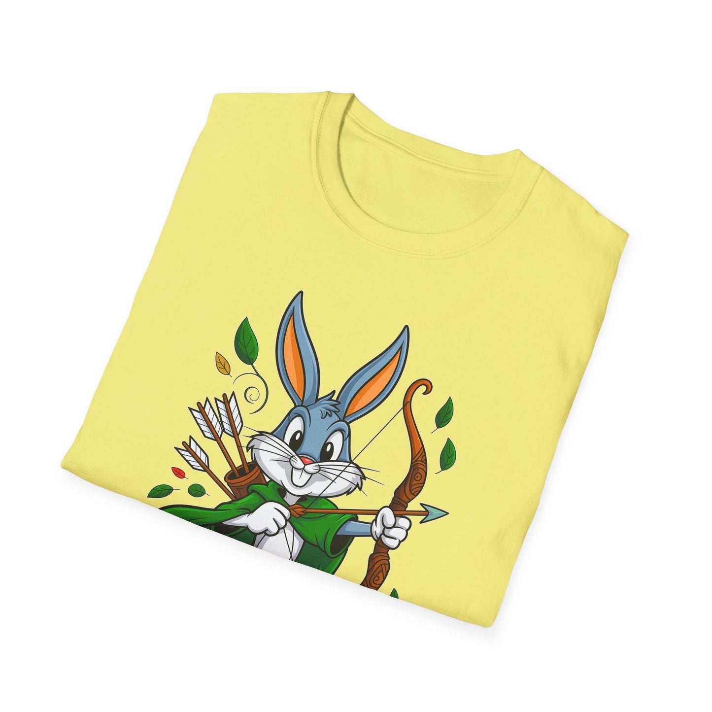 Bugs Bunny T Shirt Unisex Gildan Softstyle 100 Percent Ring Spun Cotton Cartoon Shirt Graphic