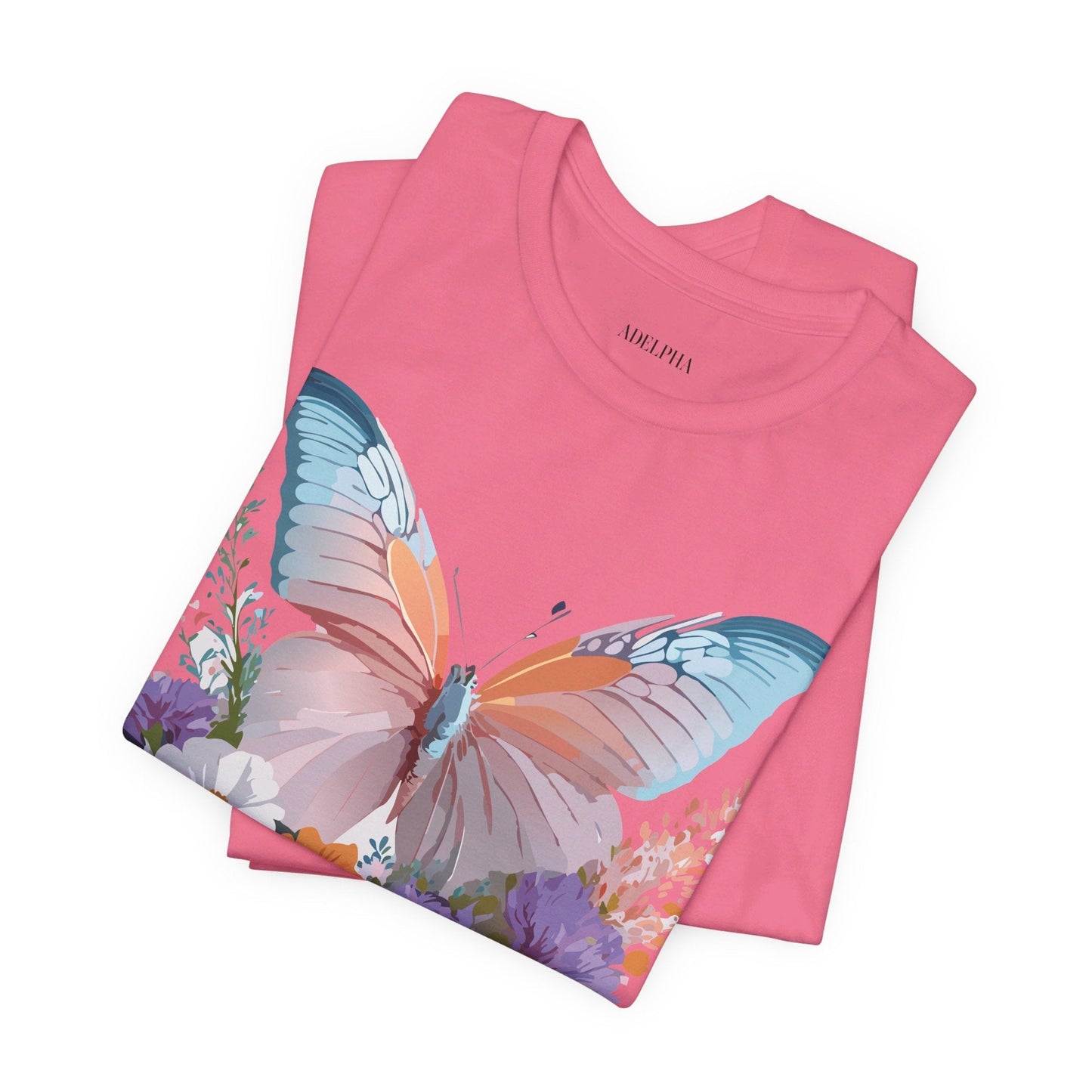 Butterfly Graphic Tee Unisex Jersey Short Sleeve Adelpha Art Design