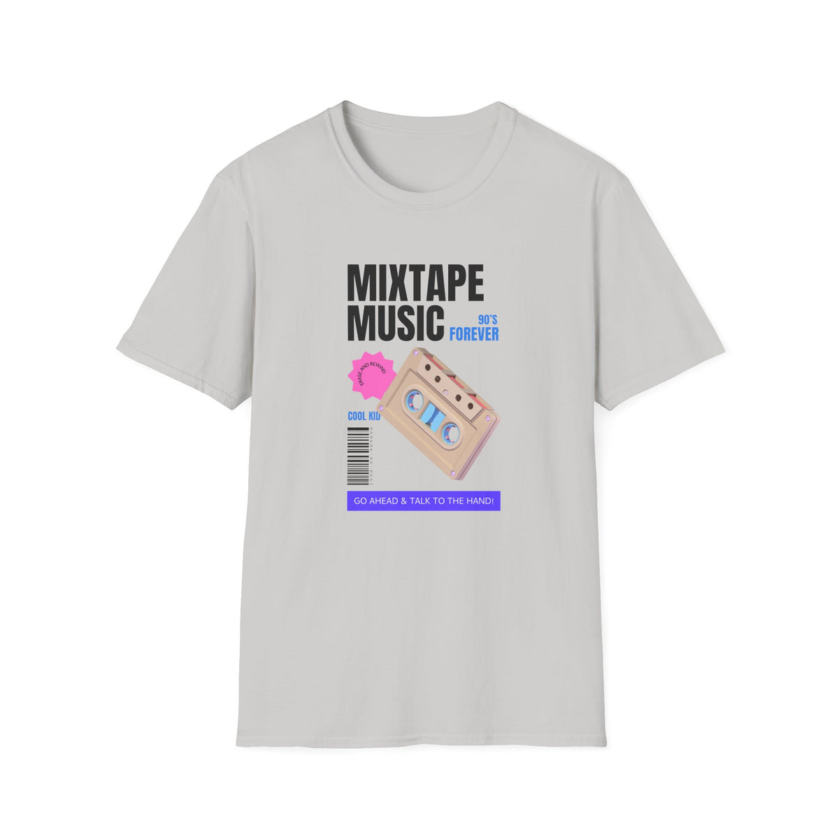 Mixtape Music Vintage Cassette Retro Audio Graphic Tee Gildan Unisex 100 Cotton Tee Shirt r101
