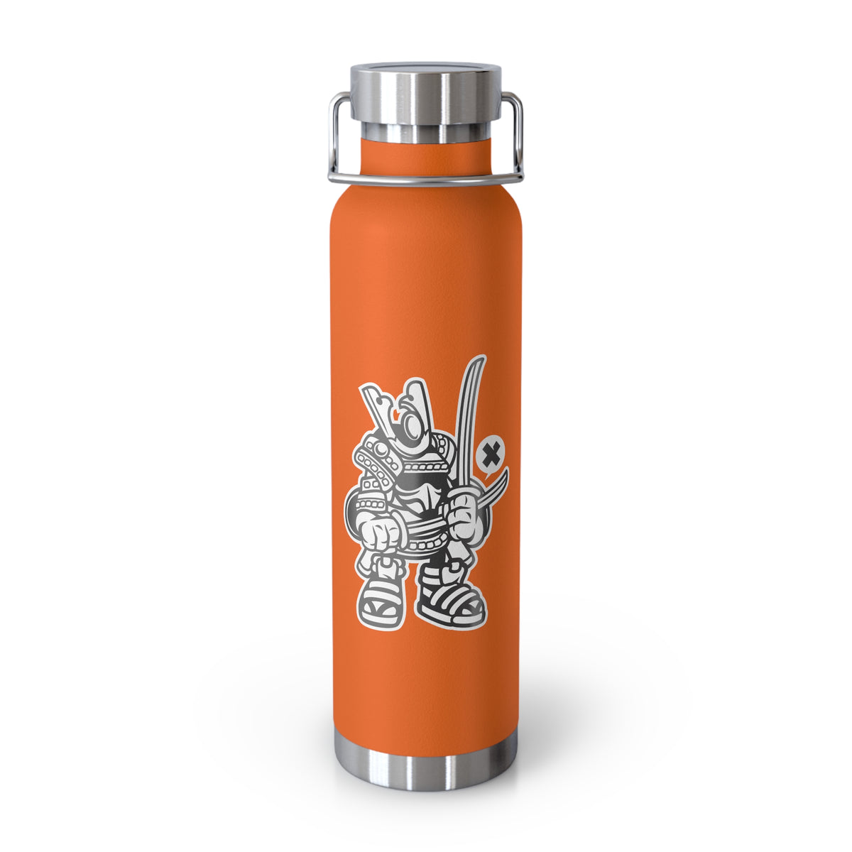 22oz Copper Insulated Water Bottle with Cartoon Design - CV49