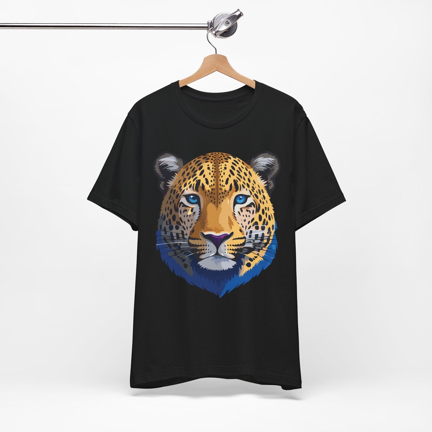 Unisex Animal Graphic Tee Shirt With Wildlife Art Design For Everyday Comfort Short Sleeve